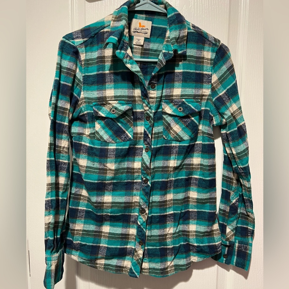 100% Cotton Field + Stream Flannel